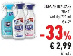 Conad Superstore Linea anticalcare VIAKAL offerta