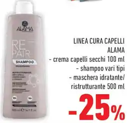 Conad Superstore Linea cura capelli ALAMA offerta