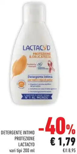 Conad Superstore Detergente intimo protezione LACTACYD offerta