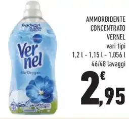 Conad Superstore Ammorbidente concentrato VERNEL offerta