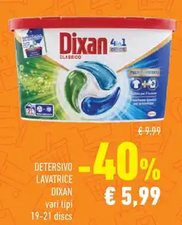 Conad Superstore Detersivo lavatrice DIXAN offerta