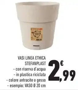 Conad Superstore Vasi linea ethica STEFANPLAST offerta