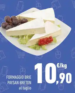 Conad Superstore Formaggio brie paysan breton offerta