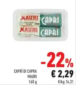 Conad Superstore Caprì di capra MAURI offerta