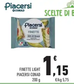 Conad Superstore Finette light PIACERSI CONAD offerta