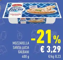 Conad Superstore Mozzarella santa lucia GALBANI offerta