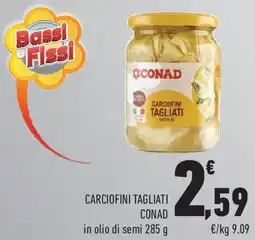 Conad Superstore Carciofini tagliati CONAD offerta