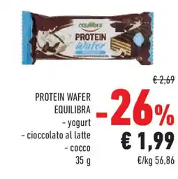 Conad Superstore Protein wafer EQUILIBRA offerta