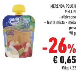 Conad Superstore Merenda pouch MELLIN offerta