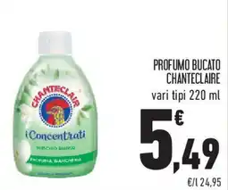 Conad Superstore Profumo bucato CHANTECLAIRE offerta