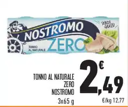 Conad Superstore Tonno al naturale zero NOSTROMO offerta
