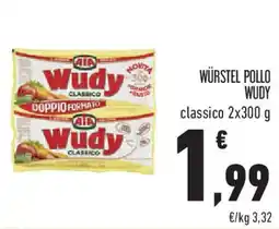 Conad Superstore Würstel pollo wudy offerta