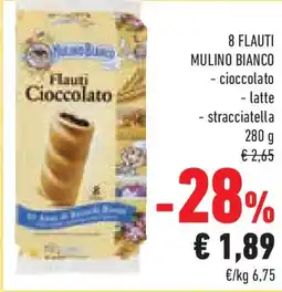 Conad Superstore 8 flauti MULINO BIANCO offerta