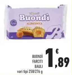 Conad Superstore Buondì farciti BAULI offerta