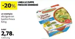 Coop Linea le zuppe -fresche DIMMIDISÌ offerta