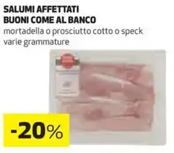 Coop Salumi affettati buoni come al banco offerta