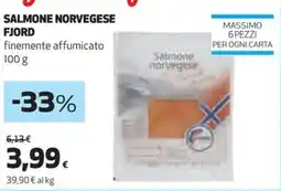 Coop Salmone norvegese FJORD offerta