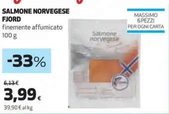Coop Salmone norvegese FJORD offerta