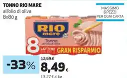 Coop Tonno RIO MARE offerta