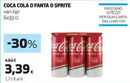 Coop COCA COLA O FANTA O SPRITE vari tipi offerta