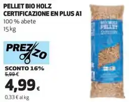 Coop Pellet bio holz certificazione en plus A1 offerta