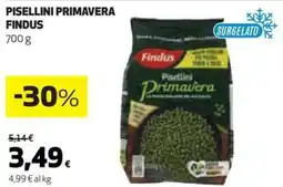 Coop Pisellini primavera FINDUS offerta