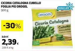 Coop Cicoria catalogna cubello foglia più OROGEL offerta