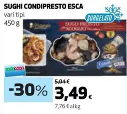Coop Sughi condipresto esca offerta