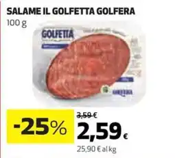 Coop Salame il golfetta GOLFERA offerta