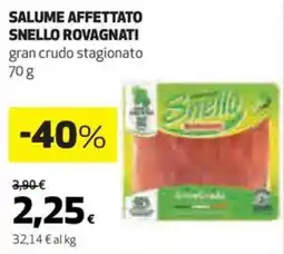 Coop Salume affettato snello ROVAGNATI offerta