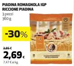 Coop Piadina romagnola IGP RICCIONE PIADINA offerta