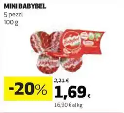 Coop Mini BABYBEL 5 pezzi offerta