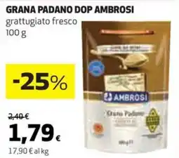 Coop Grana padano DOP AMBROSI offerta