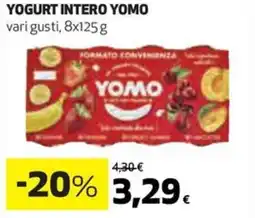 Coop Yogurt intero YOMO vari gusti offerta