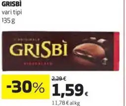 Coop GRISBÌ vari tipi offerta
