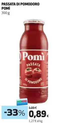 Coop Passata di pomodoro POMÌ offerta