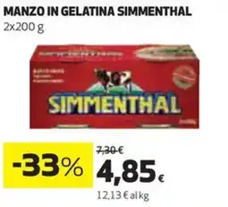 Coop Manzo in gelatina SIMMENTHAL offerta