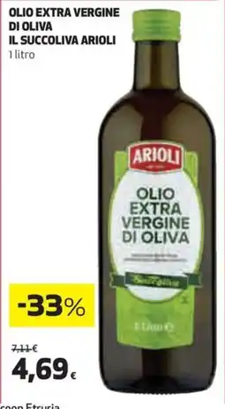 Coop Olio extra vergine di oliva IL SUCCOLIVA ARIOLI offerta