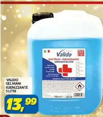Risparmio Casa Valido gel mani igienizzante offerta