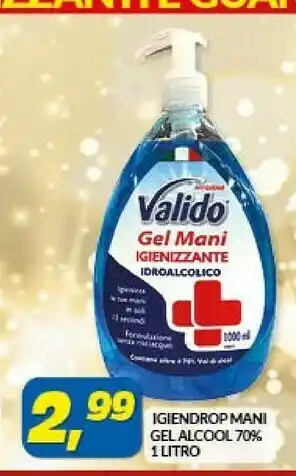 Risparmio Casa Valido igiendrop mani gel alcool offerta