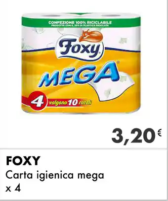 Iper Tosano FOXY Carta igienica mega offerta