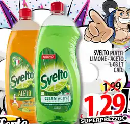 Il Genio Supermercato Svelto piatti limone - aceto offerta