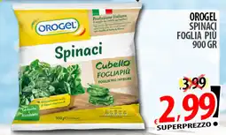 Il Genio Supermercato Orogel spinaci foglia più offerta