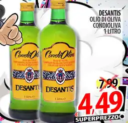 Il Genio Supermercato Desantis olio di oliva condioliva offerta