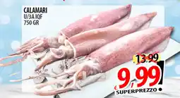 Il Genio Supermercato CALAMARI U/3A IQF offerta