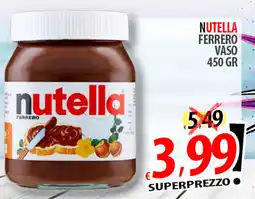 Il Genio Supermercato Nutella ferrero vaso offerta