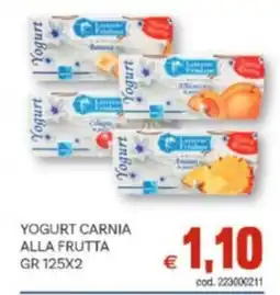 Vivo Supermercati Yogurt carnia alla frutta offerta