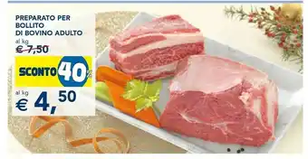 Esselunga Preparato per bollito di bovino adulto offerta