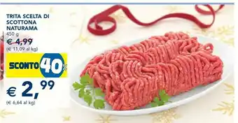 Esselunga Trita scelta di scottona naturama offerta