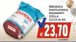 Vivo Supermercati Bresaola punta d'anca rigamonti stella 1/2 s.v. offerta